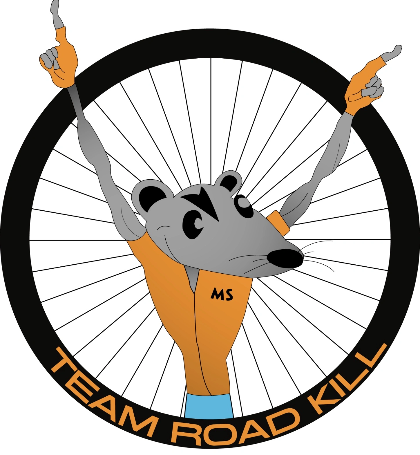 Team Road Kill logo — MS Brewfest charity fundraiser, Vancouver WA, March 2026